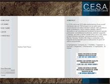 Tablet Screenshot of cesabeniculturali.it